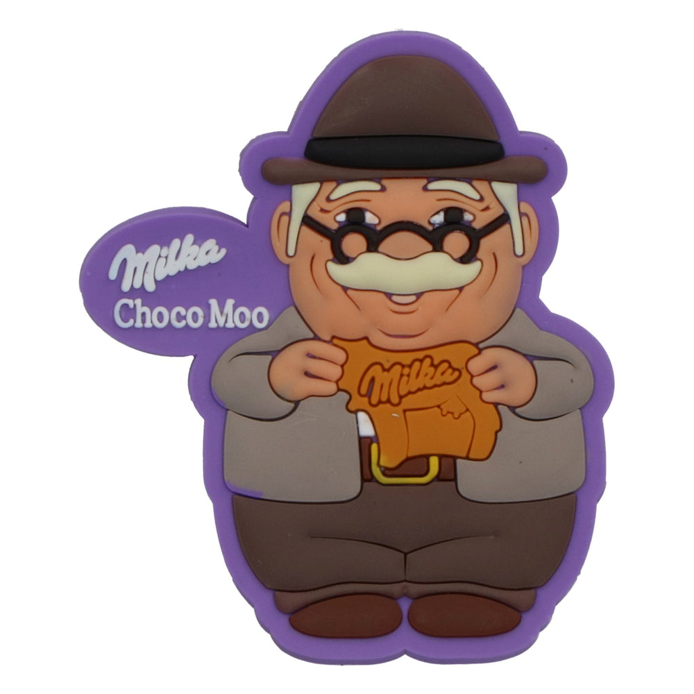 Magnet da frigo con i personaggi Milka “Grandpa Choco Moo”