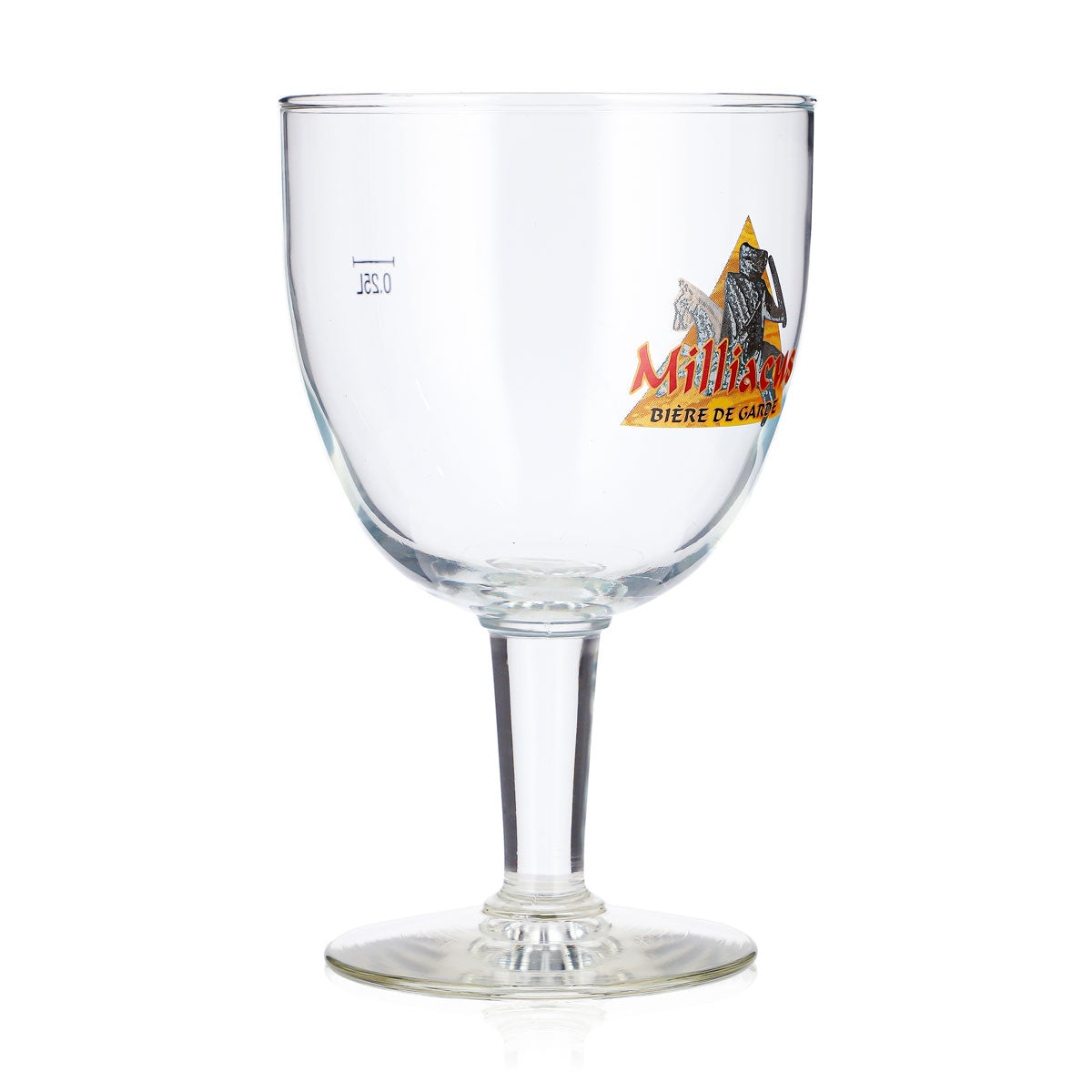 Bicchiere da birra Milliacus da 0,25 l, a forma di tulipano, per birre De Garde, bicchiere a calice Durabor – Vista 2