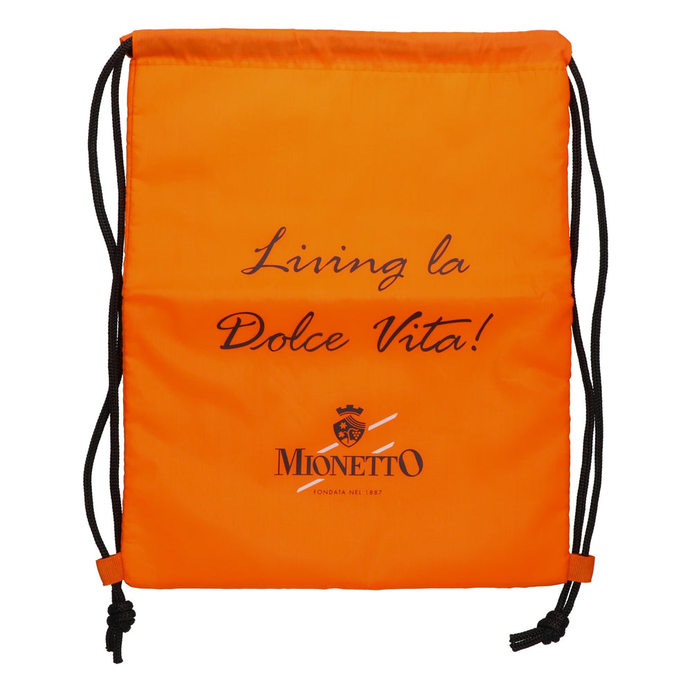 Borsa termica per Prosecco Mionetto, sacchetto termico, colore arancione, con tracolla