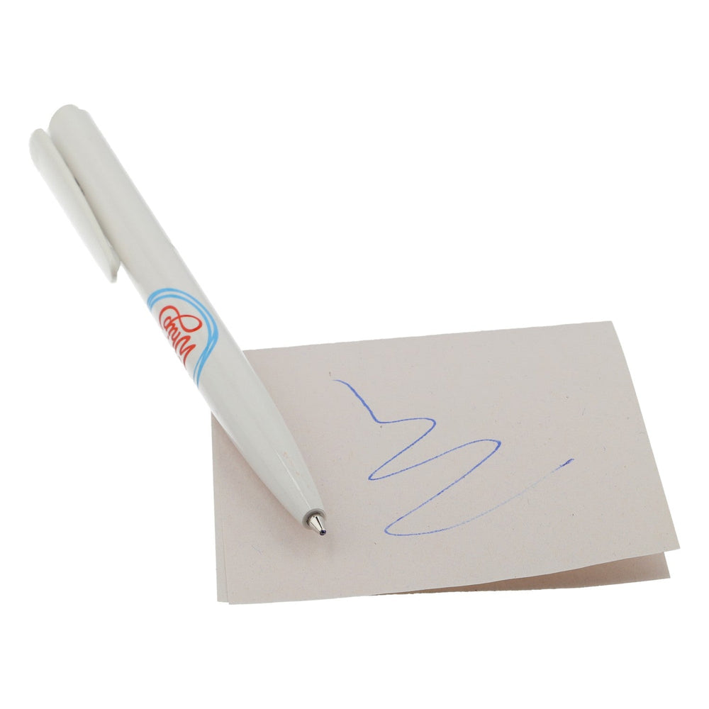 10x Miracel Whip Penna a sfera Penna da ufficio Penna promozionale bianca