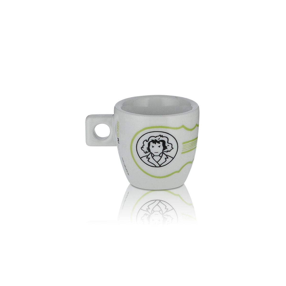 MOAK Tazza da caffè Tazza da espresso 50 ml Tazza con manico Bicchieri da caffè Barista