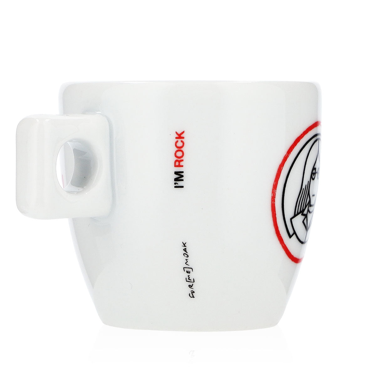 MOAK Tazza da caffè Tazza da espresso 50 ml Tazza con manico Bicchiere da caffè Bicchieri Rock – Vista 2