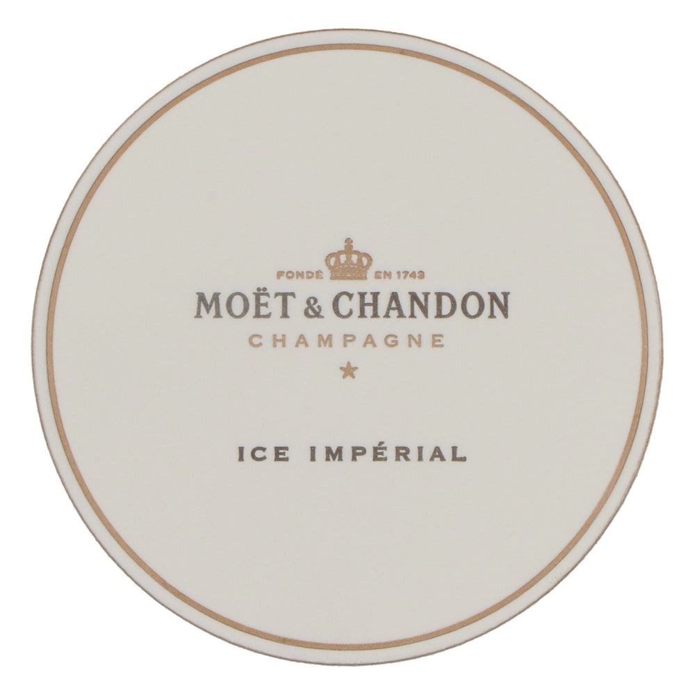 Moet Chandon Champagne Sottobicchiere in vetro 9 cm di diametro