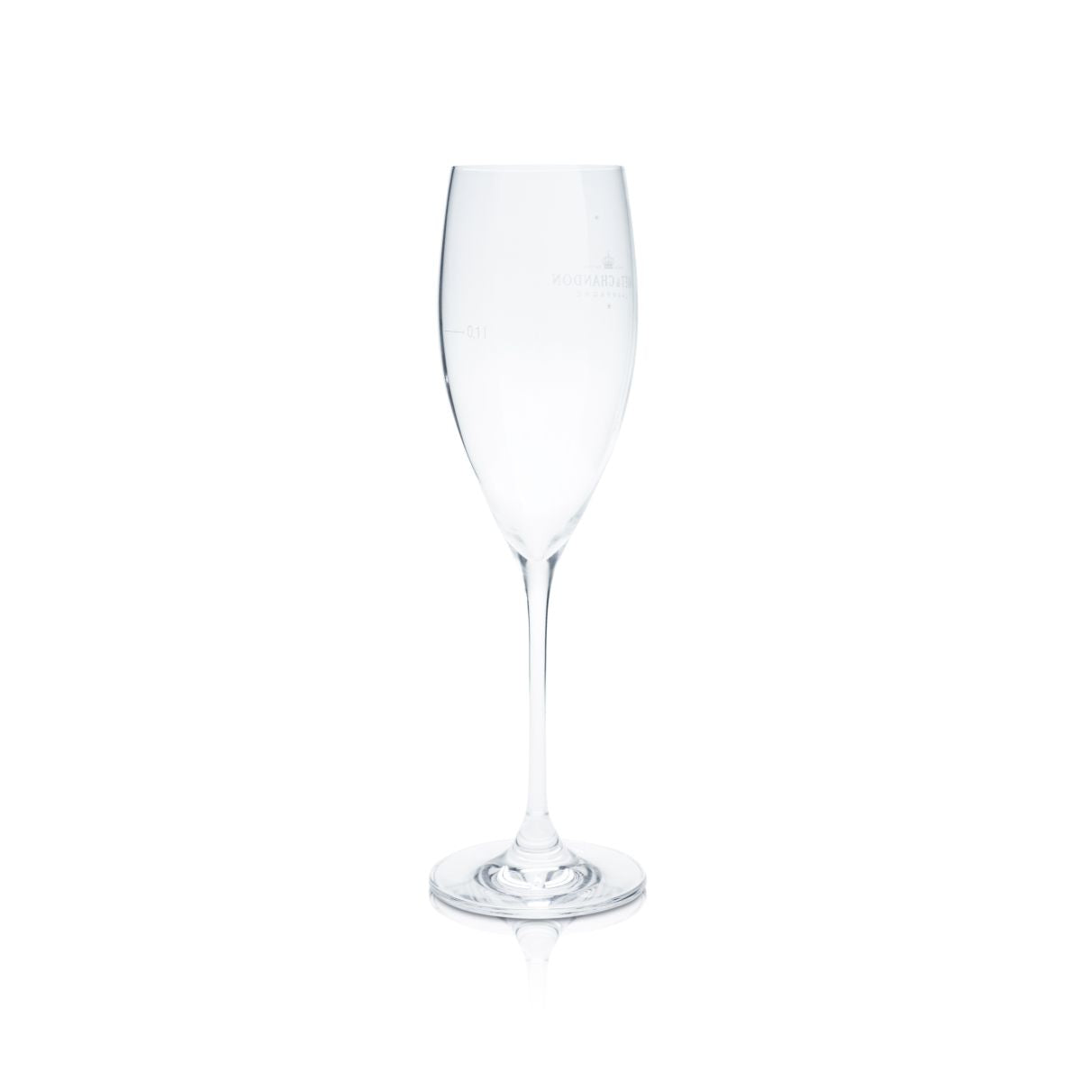 Moet Chandon Bicchiere da champagne 0,1 l Flûte Bicchiere da spumante Bicchieri a calice Calibrato – Vista 2