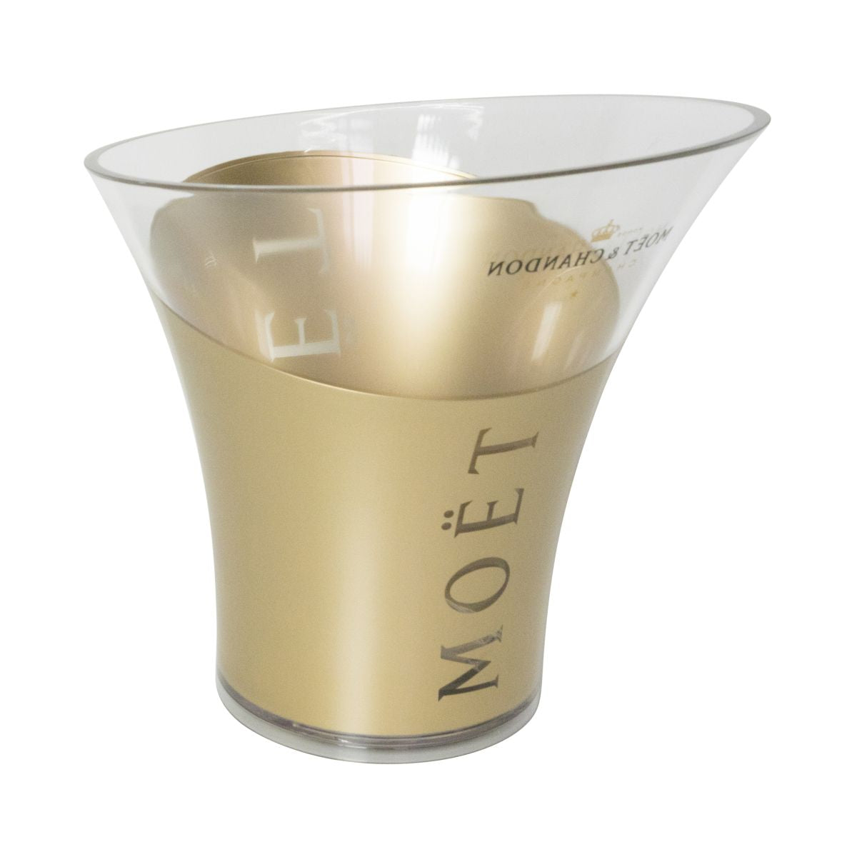 Moet Chandon Raffredda bottiglie Raffredda champagne Singolo Oro Raffredda bevande Ghiaccio – Vista 2