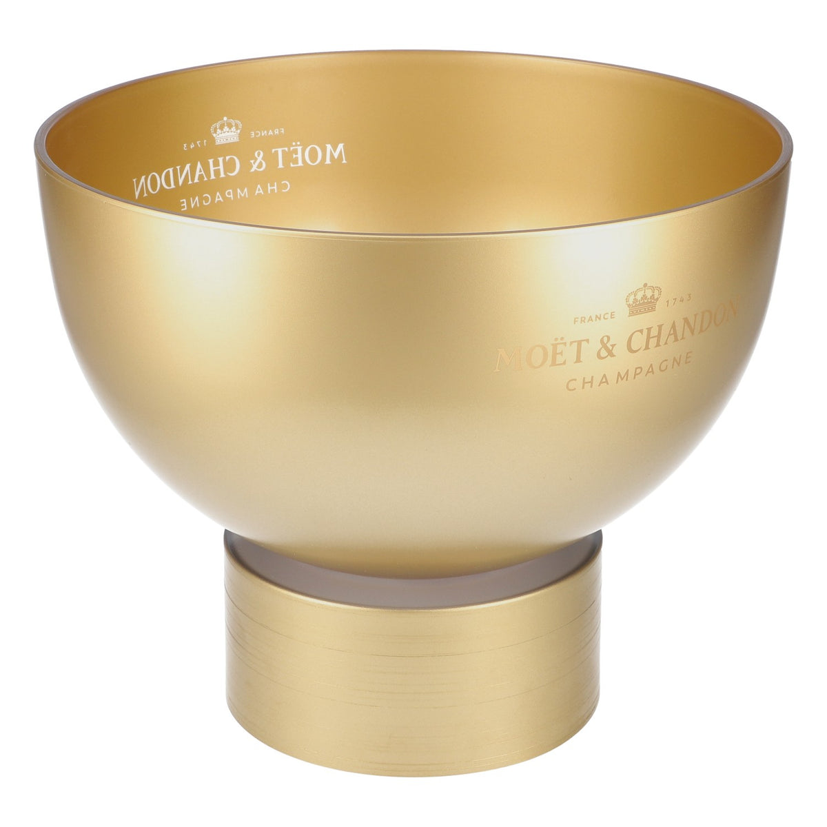 Moet Chandon Raffredda bottiglie Contenitore per ghiaccio Oro Ø25 Vaschetta per ghiaccio Champagne – Vista 2
