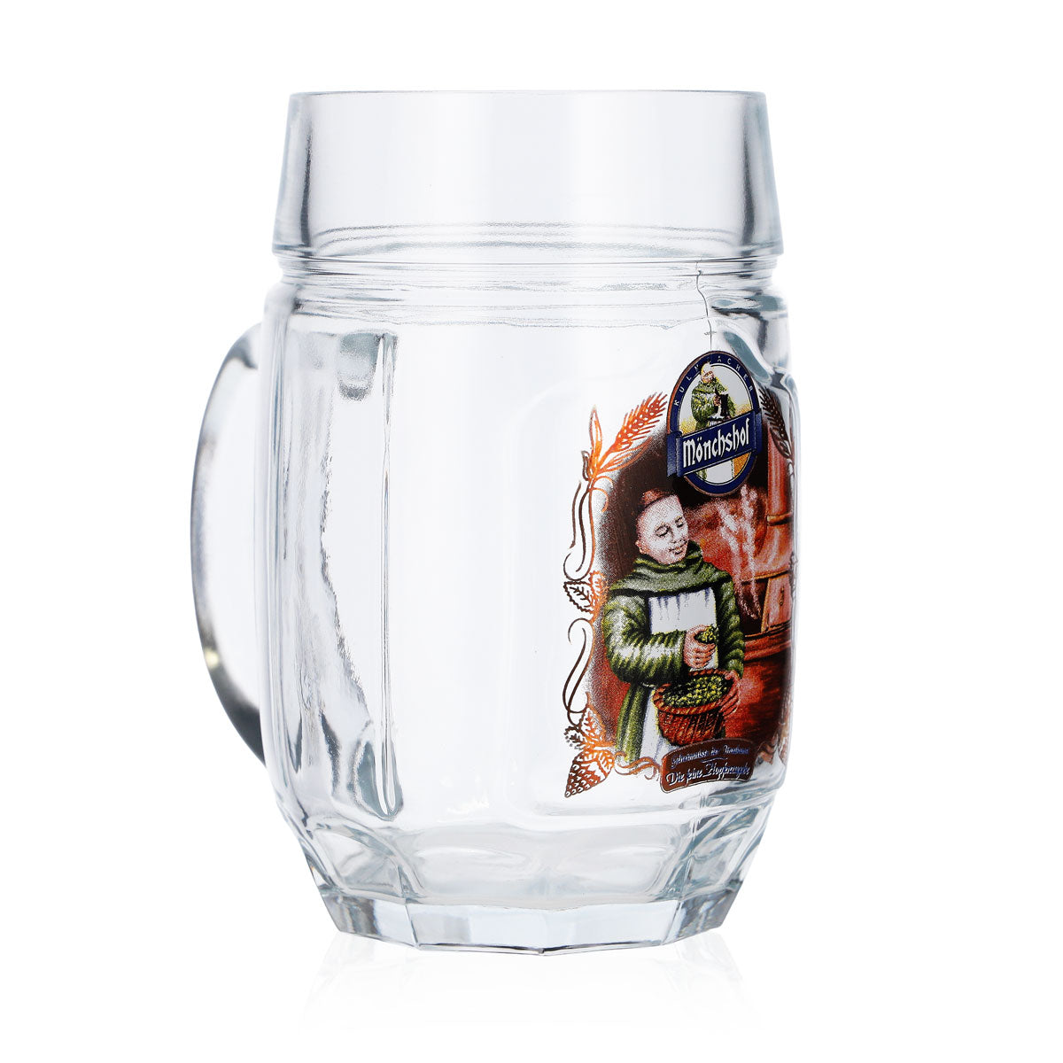 Mönchshof Reichelbräu Bicchieri da birra Seidel 0,6 l Brocca in bronzo Donna Rastal – Vista 2