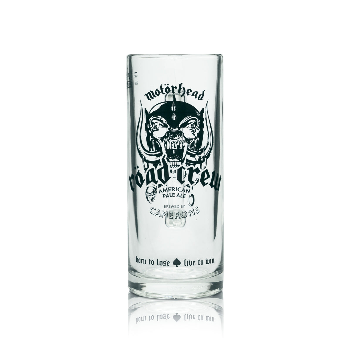 Bicchiere da birra Motörhead 0,5 l boccale Camerons bicchieri pinta manico boccale Motorhead