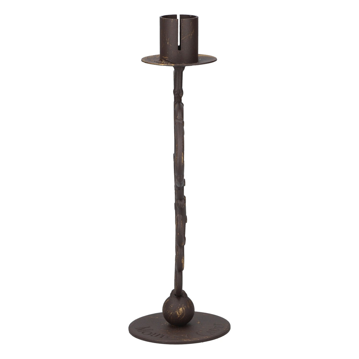 Mouton Cadet: portacandele decorativo in metallo grigio – Vista 4