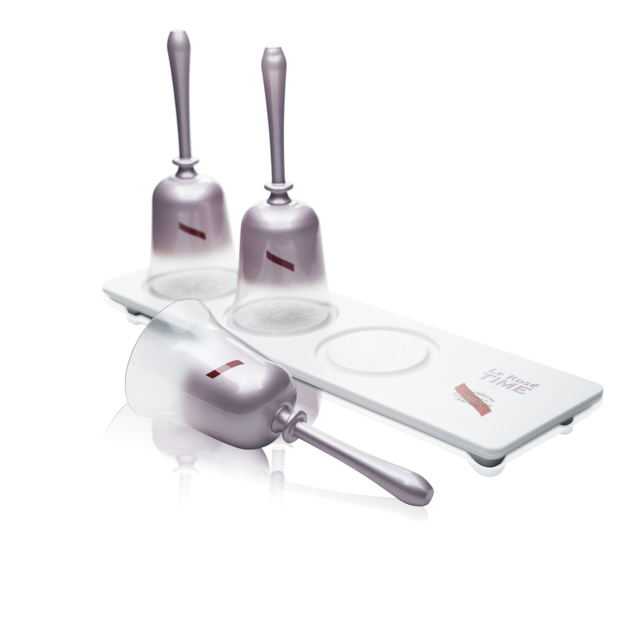 Set di calici da champagne Mumm Presentatore per spumante Secco Vino Dry Campana Glorifier – Vista 2