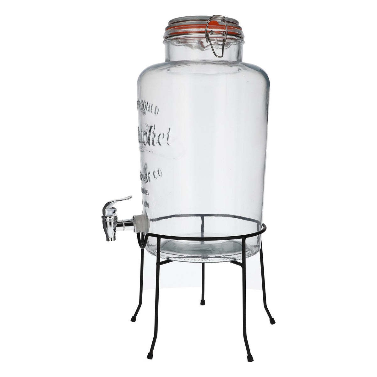 Nantucket Distributore di bevande analcoliche Beverage con supporto metallico da 8 litri – Vista 3