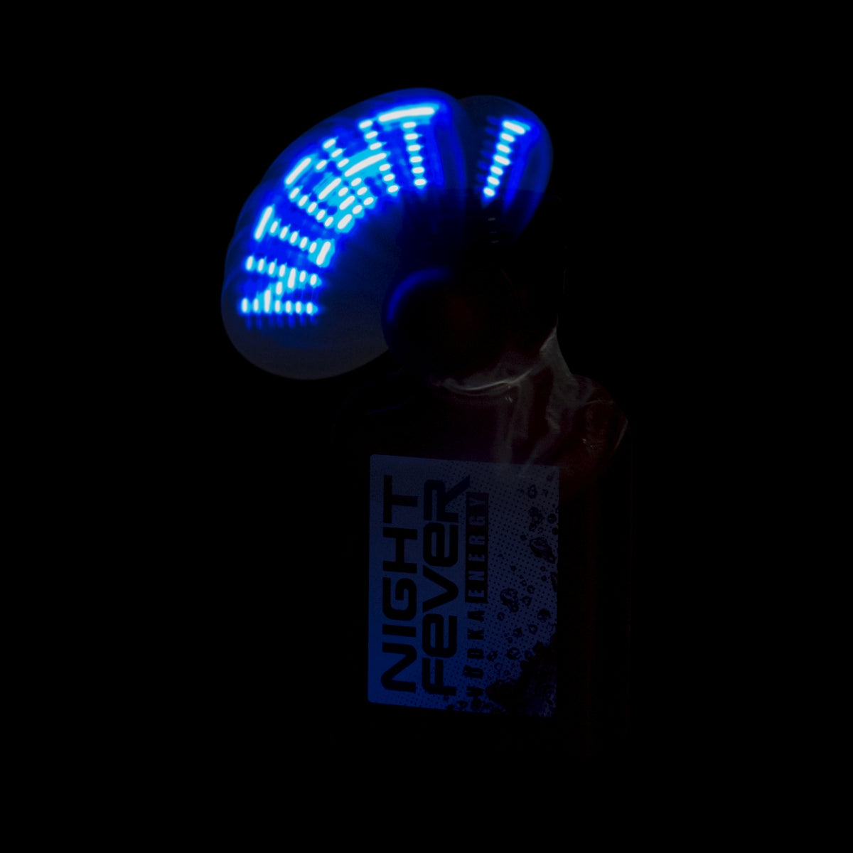 Ventilatore portatile Night Fever LED Mini Ventilatore portatile a batteria Raffredda l'aria calda dell'estate – Vista 2