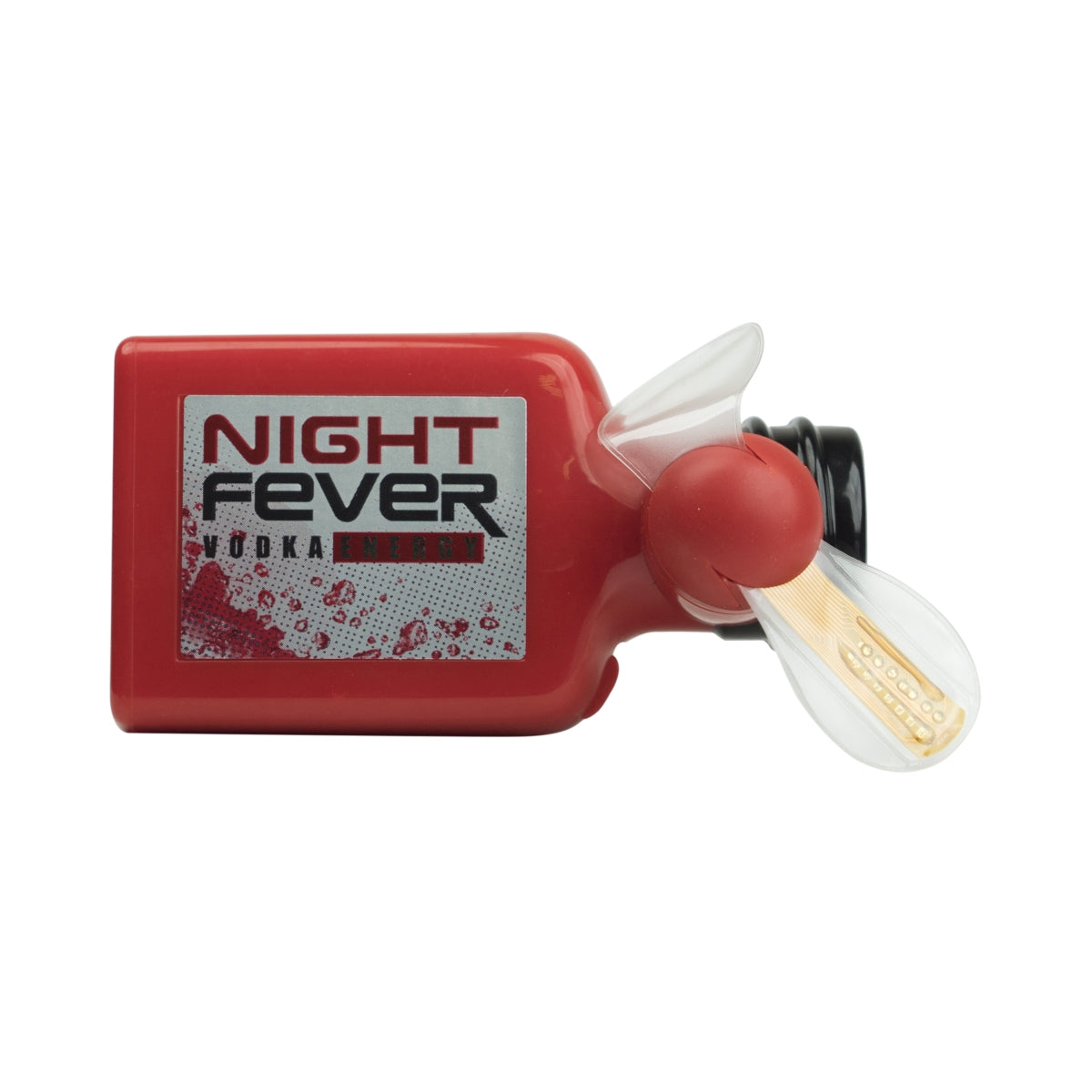 Ventilatore portatile Night Fever LED Mini Ventilatore portatile a batteria Raffredda l'aria calda dell'estate – Vista 3