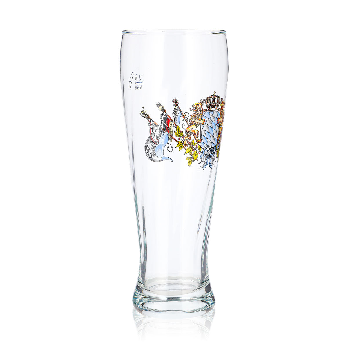 Bicchiere da birra No Name da 0,5 l, a forma di coppa, con logo del Bayern, per birra di frumento, Rastal – Vista 2