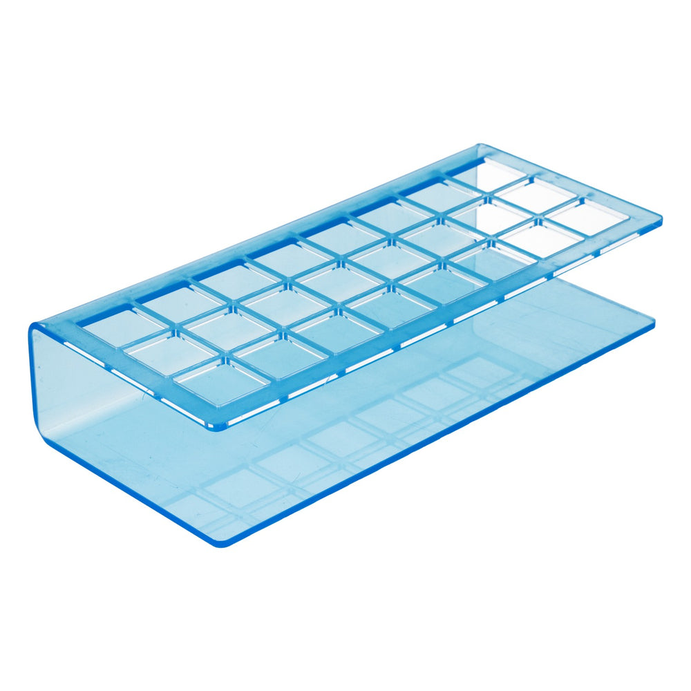 Portabicchieri per shot di liquore No Name, modello Tooter Rack, nuovo, in plastica, blu