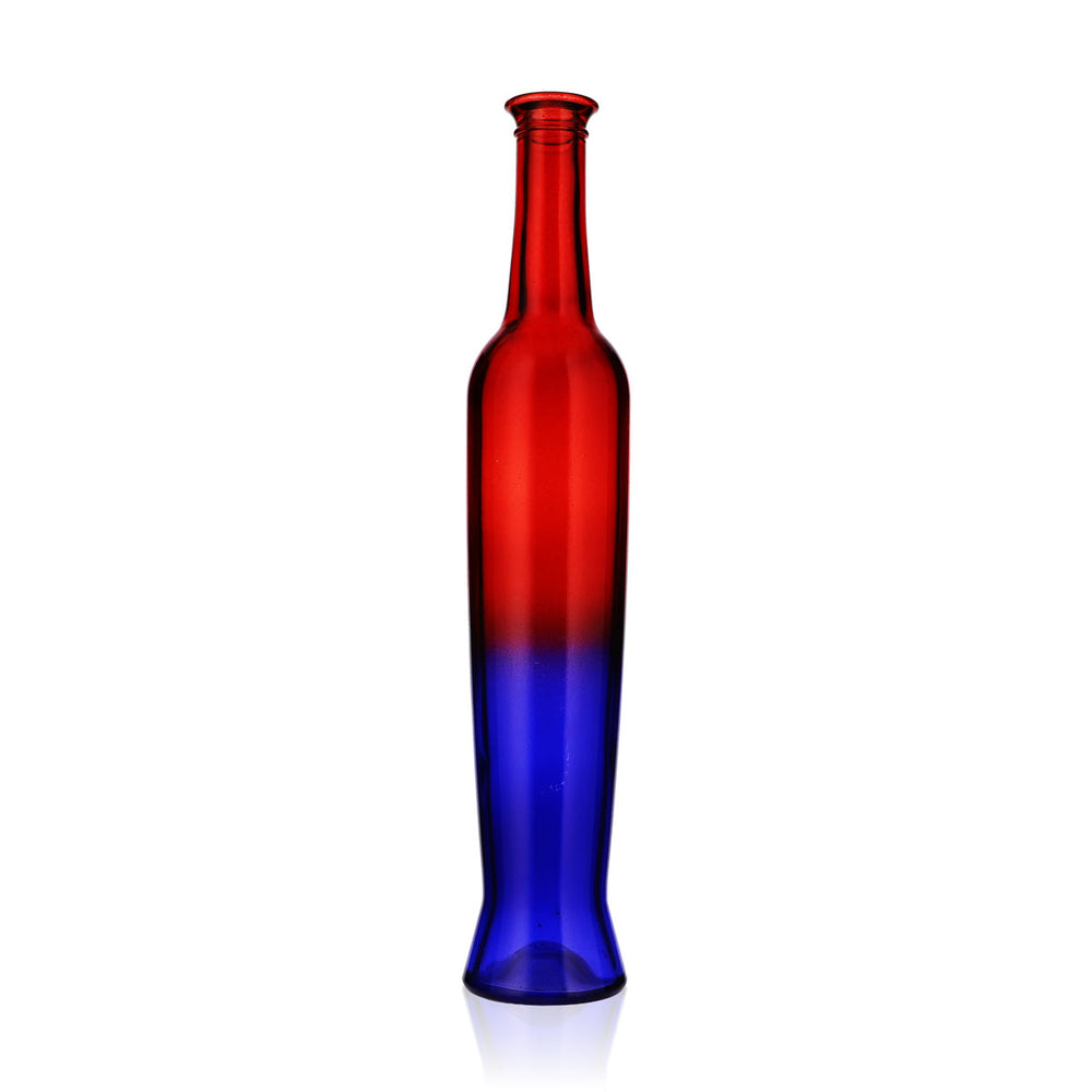 No Name Vetro vario 0,5 l Rosso/Blu Vaso da fiori Bottiglia decorativa