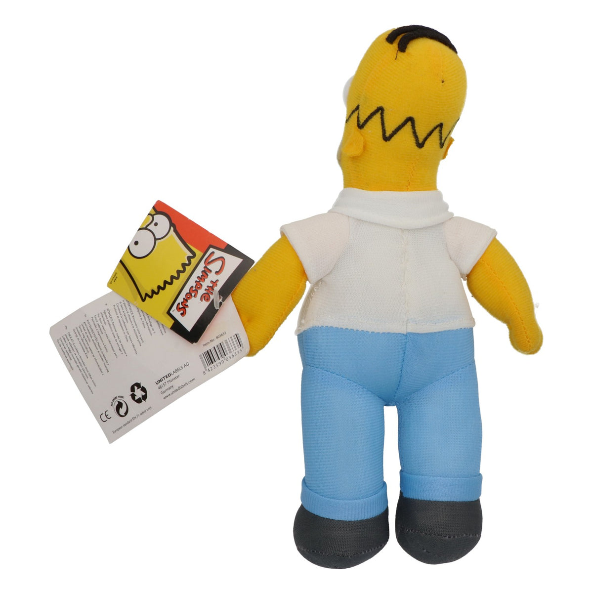 Giocattolo senza marchio, peluche, The Simpsons, Homer Simpson, nuovo, giallo – Vista 2