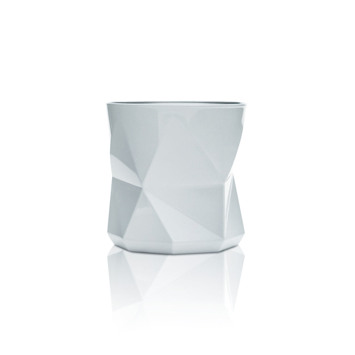 Bicchiere da gin Nordes 0,25 l Tumbler bianco Atlantic Bicchieri Relief Cocktail Cube Design – Vista 2