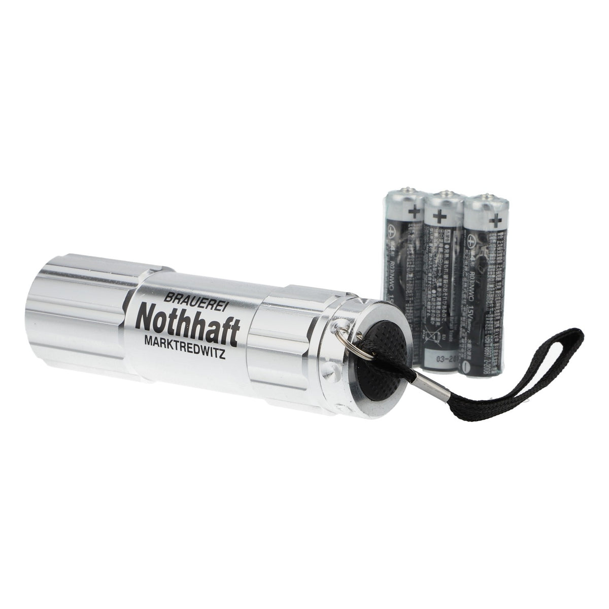 Torcia Nothaft Bier Marktredwitz argento 9 LED in plastica, gadget per tifosi – Vista 5