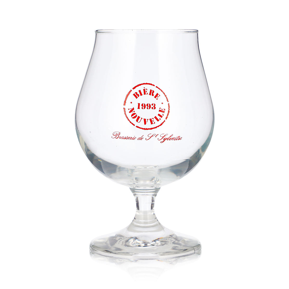 Bicchiere da birra Nouvelle, modello a coppa da 0,5 l, forma a tulipano, birre 1993, bicchiere da birra Durobor a coppa – Vista 2