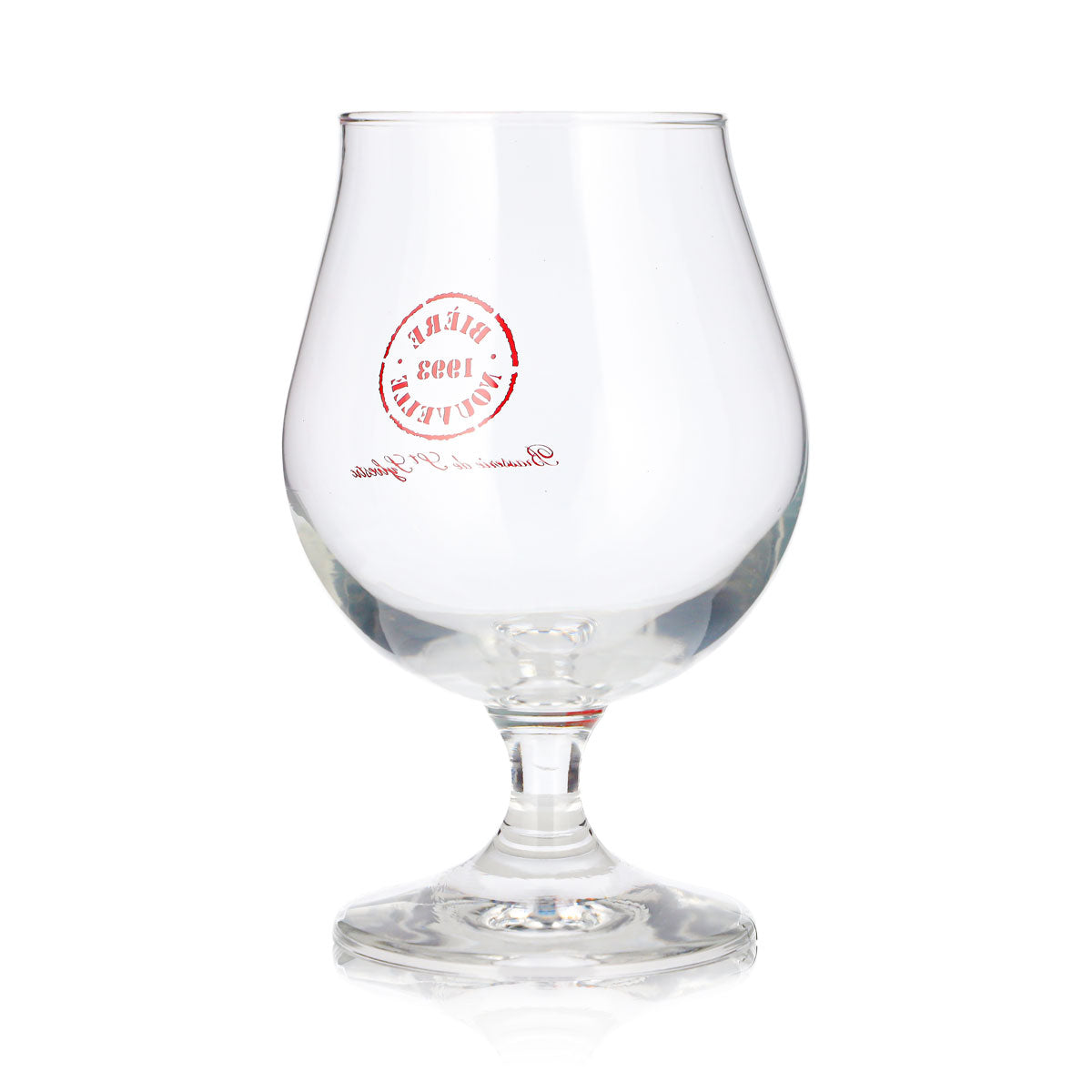 Bicchiere da birra Nouvelle, modello a coppa da 0,5 l, forma a tulipano, birre 1993, bicchiere da birra Durobor a coppa – Vista 4