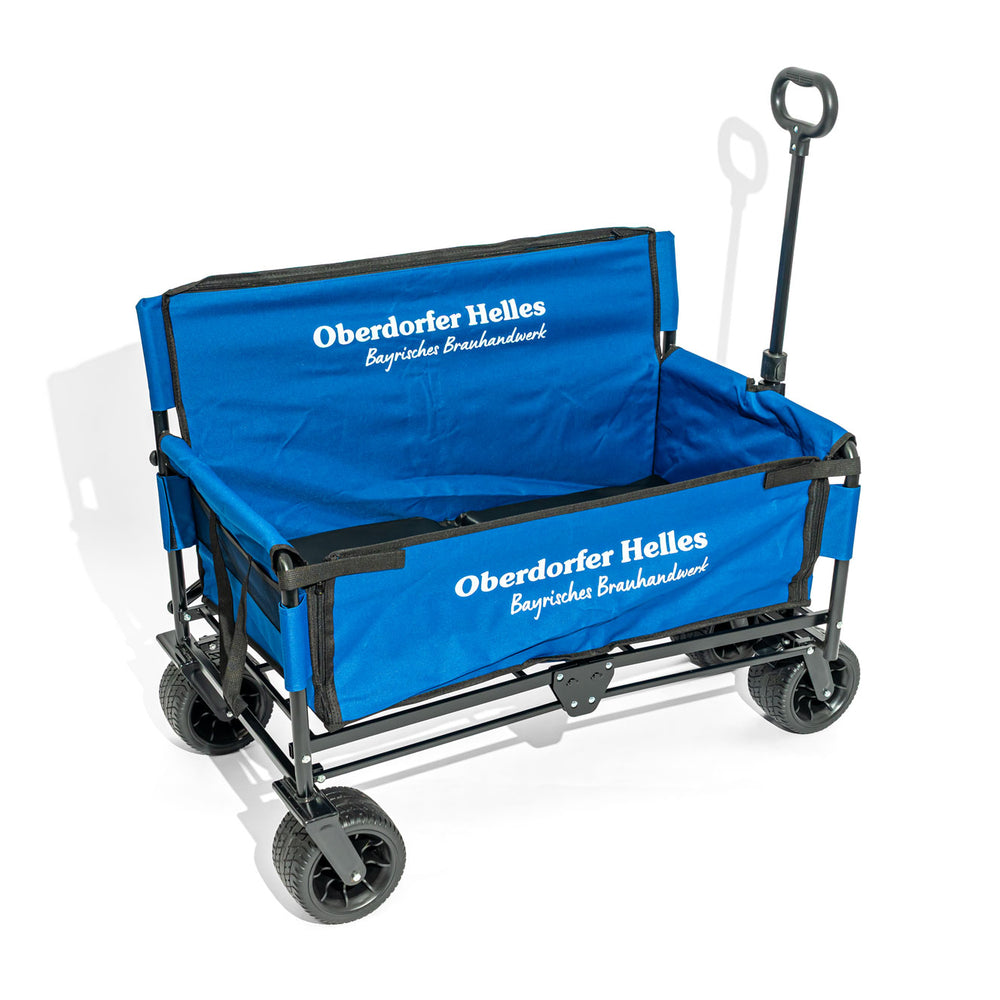 Carrello per birra Obersdorfer Panca pieghevole Carrello da spiaggia fuoristrada 150 kg