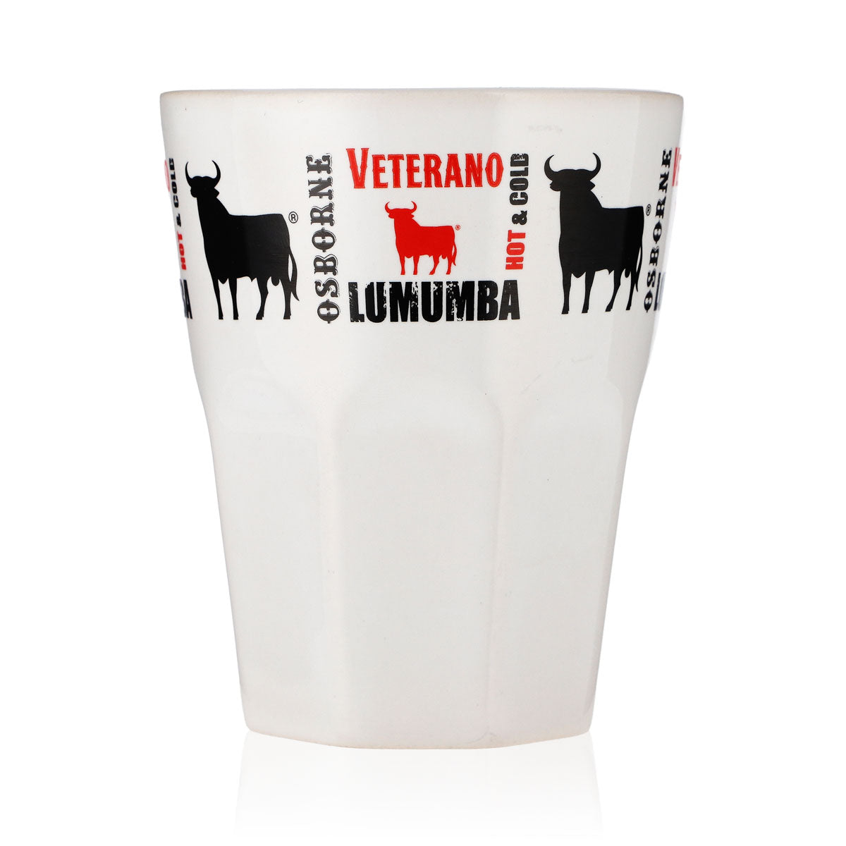 Osborne Veterano Rum Tazza in ceramica Bicchieri bianchi Lumumba "Osborne"