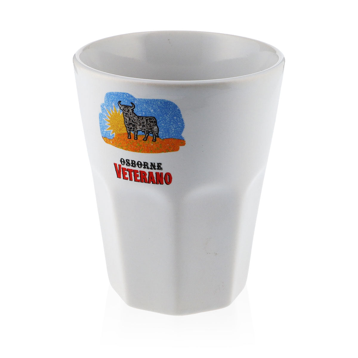 Osborne Veterano Rum Tazza in ceramica Bicchieri bianchi Lumumba "Blu/Arancione" – Vista 4