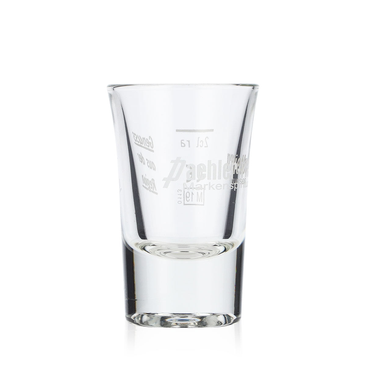 Paehler-Rietberg Bicchiere da grappa Stamper 2 cl Bicchiere da grappa corto Bicchierino da shot – Vista 2