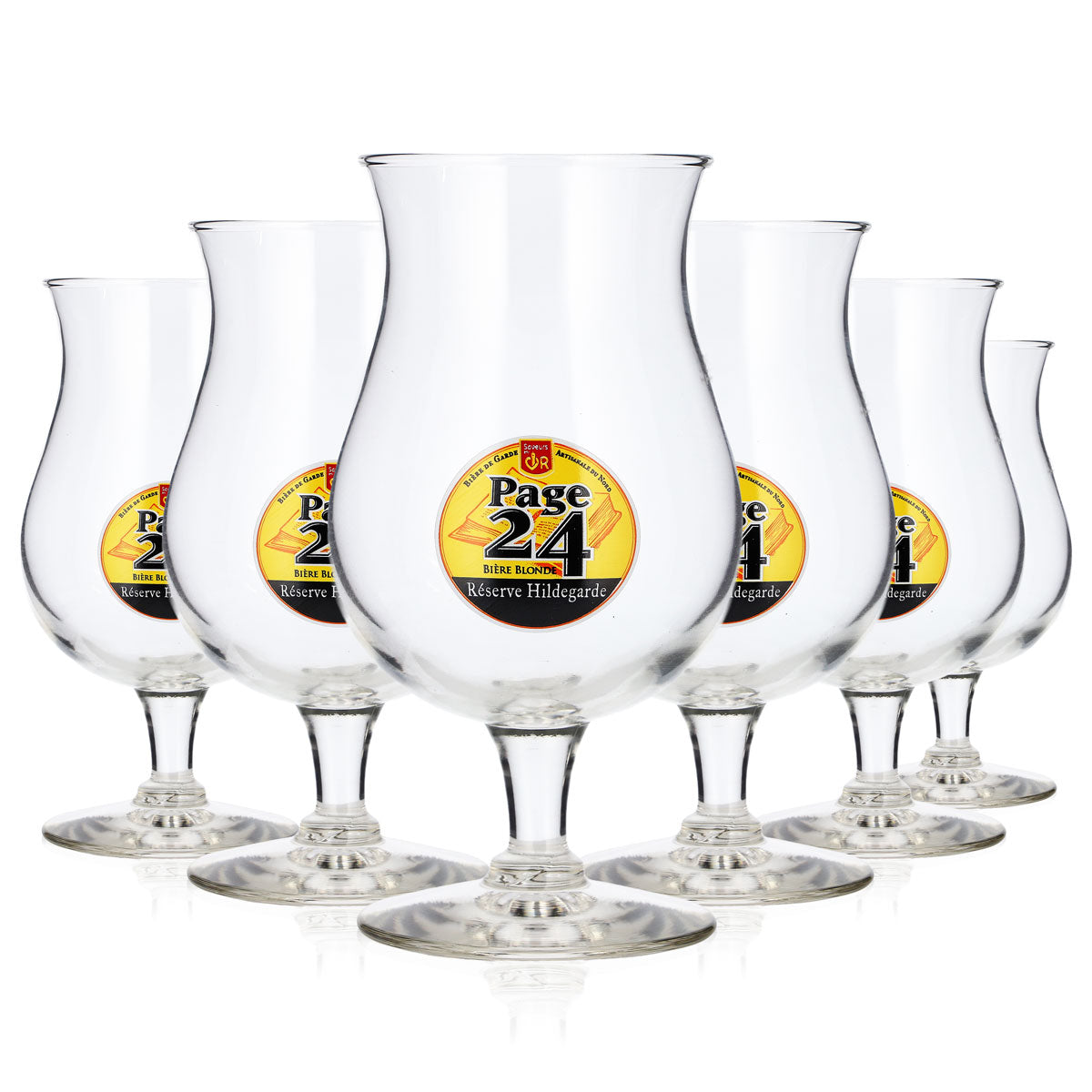 Pagina 24 Set da 6 bicchieri da birra da 0,38 l, modello a tulipano, Réserve Hildegarde Durobor – Vista 2