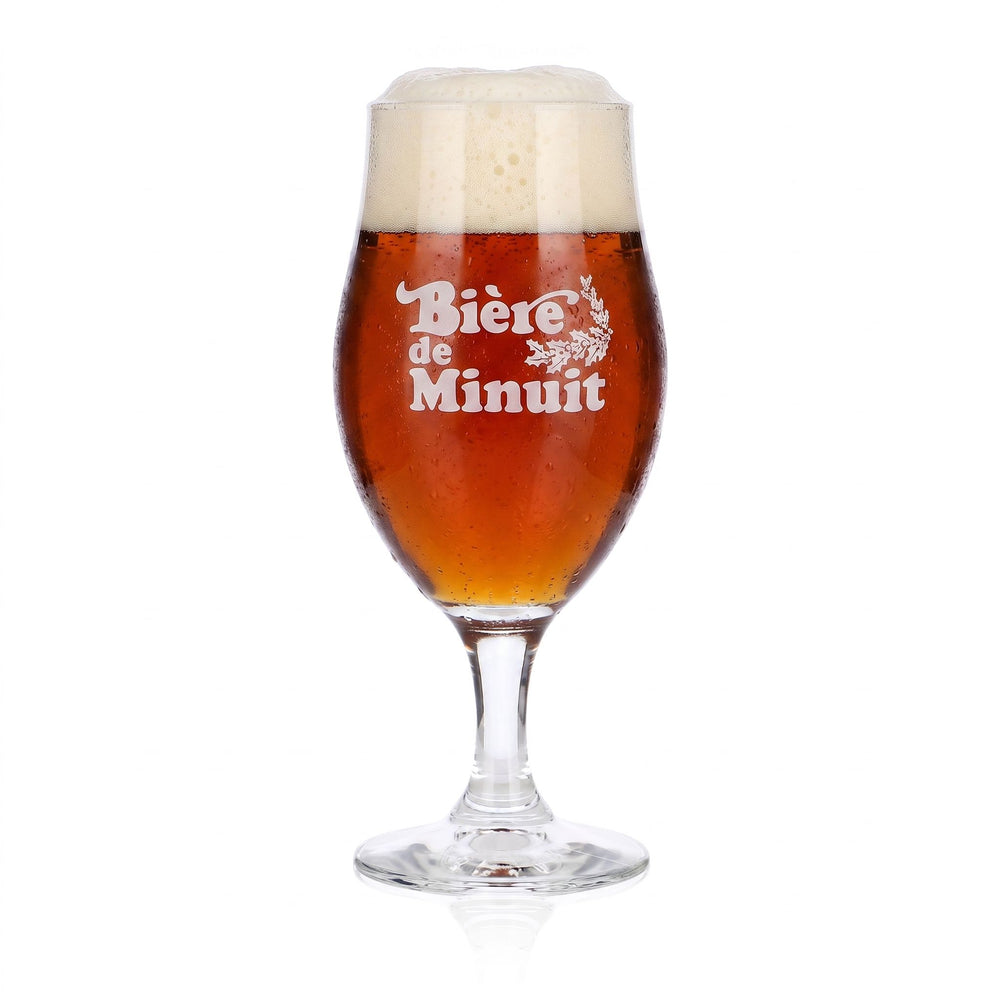 Bicchiere da birra "Pain de Minuit" da 0,25 l, modello a coppa "Bière de Minuit"