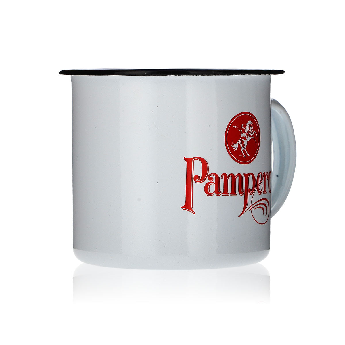 Tazza in smalto Pampero Rum Tazza da caffè Mug Moskow Mule Tazza bianca – Vista 2
