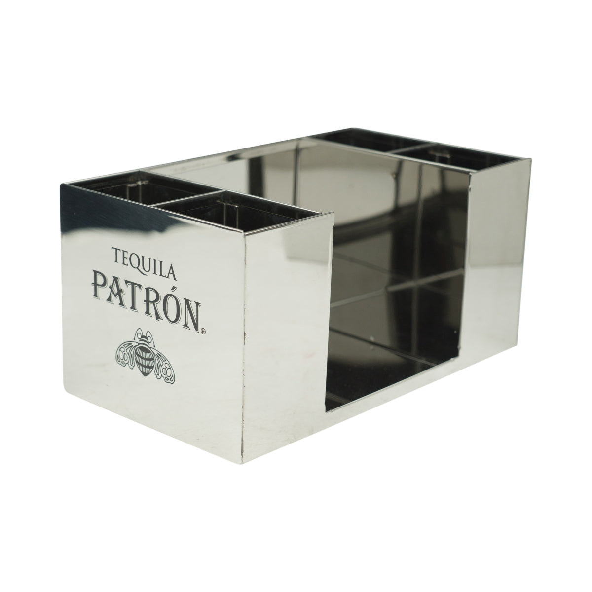 Patron Tequila Barcaddy Metallo argento Selezionatore per barman Decorazione gastronomica