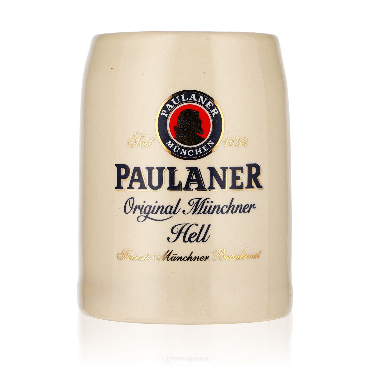 Boccale da collezione Paulaner Bier Glas Seidel 0,64 l Boccale in terracotta Scala graduata – Vista 2