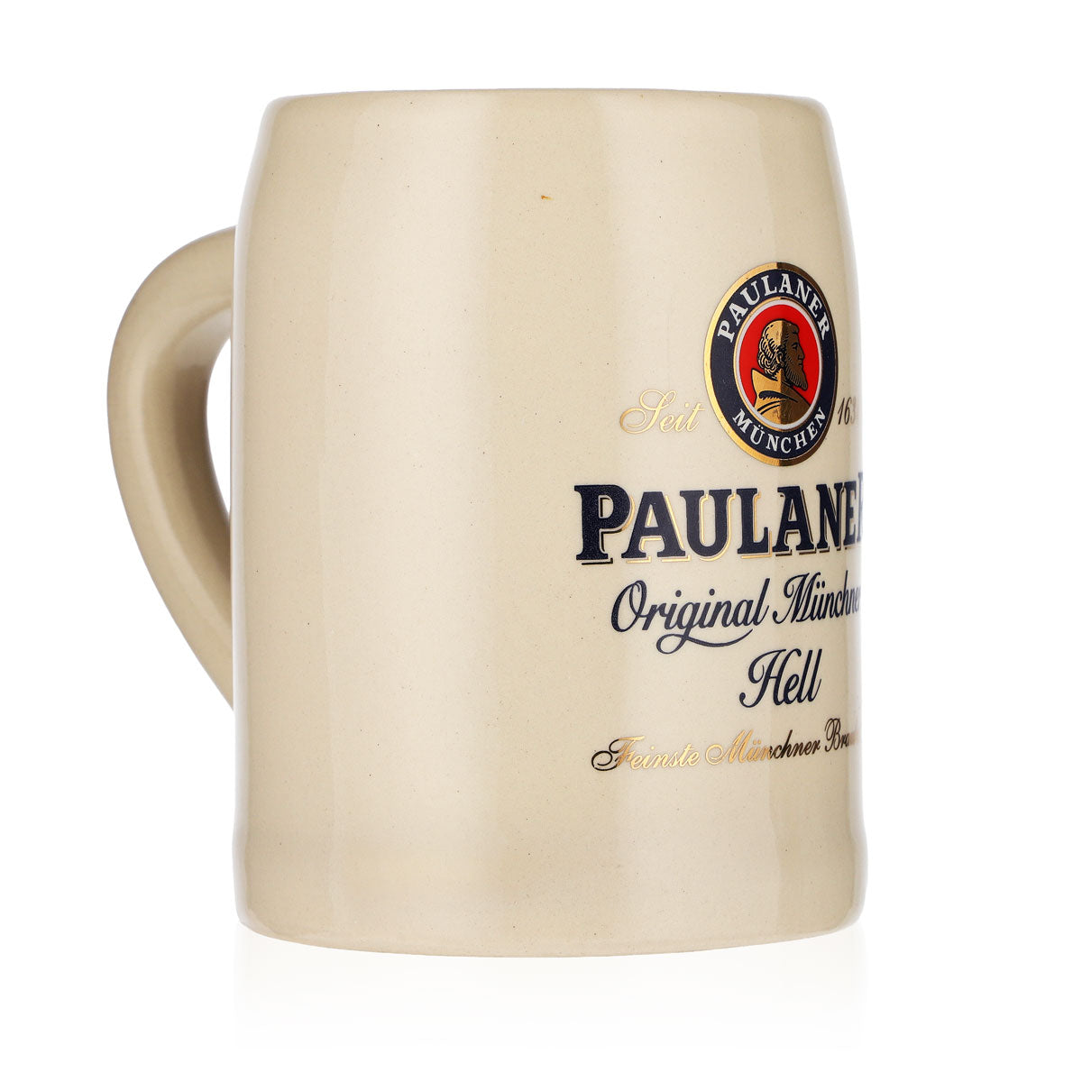 Boccale da collezione Paulaner Bier Glas Seidel 0,64 l Boccale in terracotta Scala graduata – Vista 3