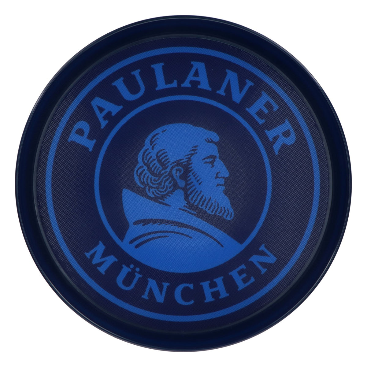 Vassoio per birra Paulaner Vassoio da servizio Vassoio da cameriere Blu gommato