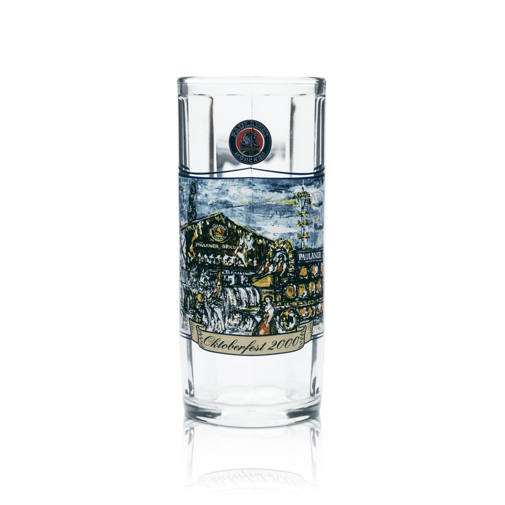 Bicchiere da birra Paulaner 0,5 l, forma a boccale, edizione Oktoberfest 2000
