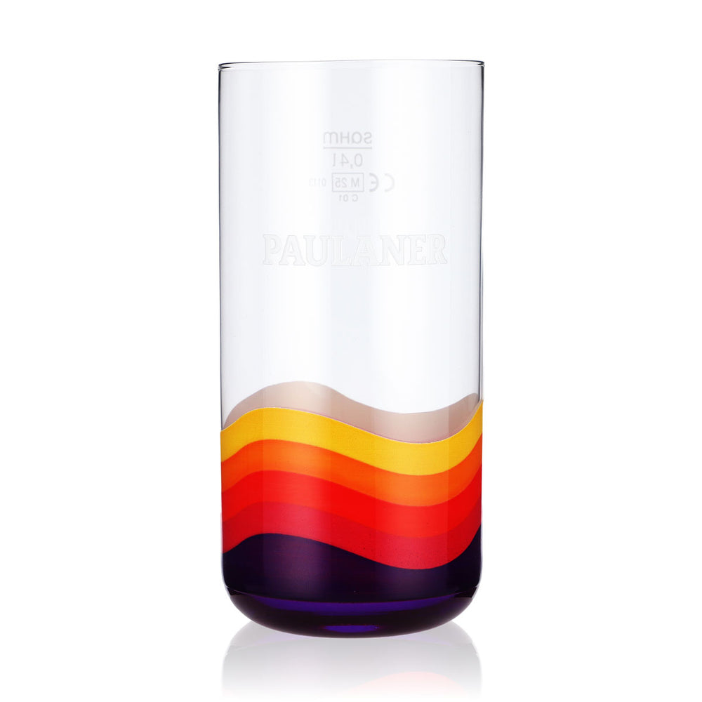 Paulaner Cola-Mix, bibita analcolica, bicchiere da 0,4 l, fondo arrotondato - nuovo design Sahm
