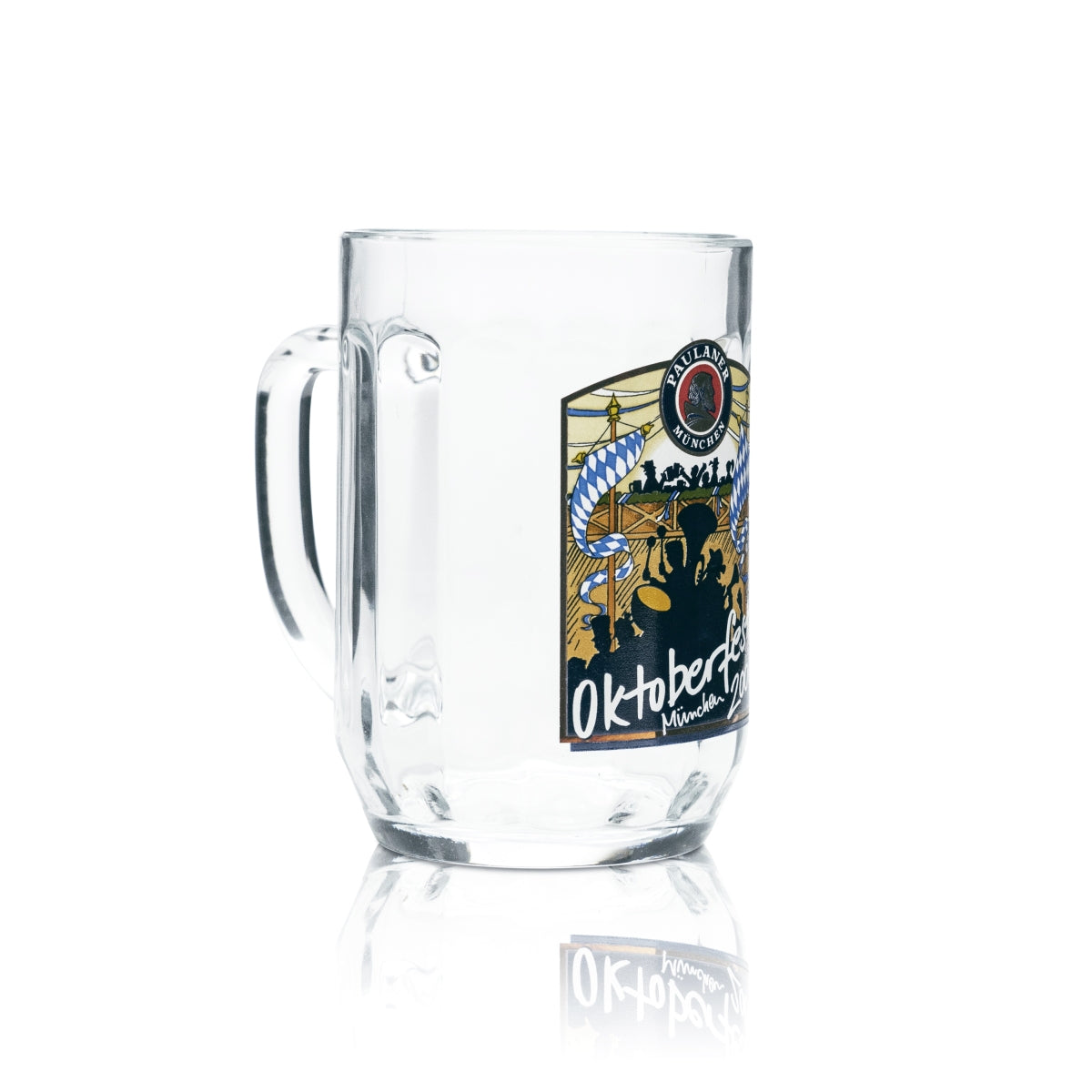 Bicchiere da collezione Paulaner 0,5 l boccale Humpen Seidel Oktoberfest 2006 Edition – Vista 2