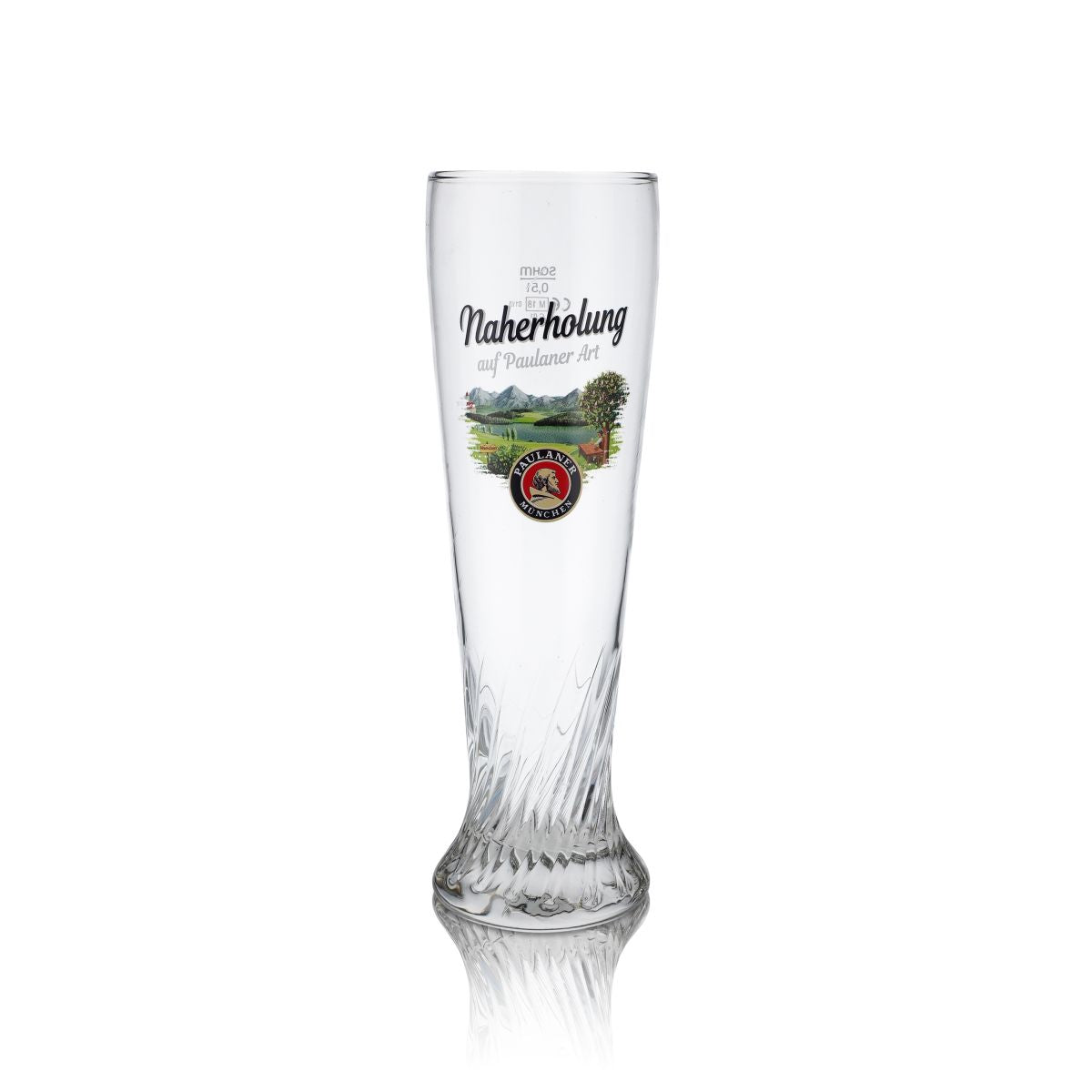 Bicchiere per birra bianca Paulaner 0,5 l Bicchieri per birra Hefeweizen Edizione speciale per il tempo libero