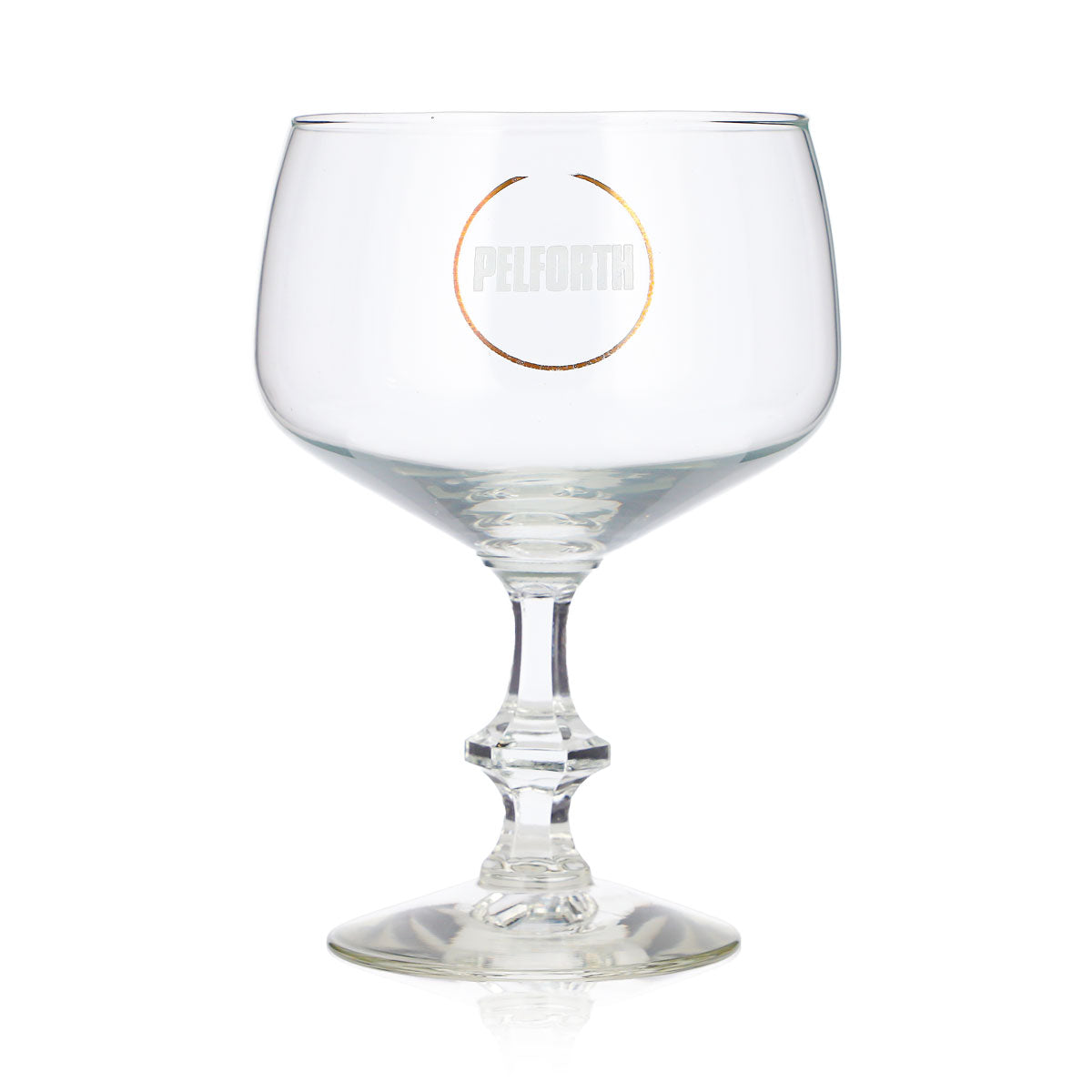 Bicchiere da birra Pelforth da 0,35 l, forma a tulipano, stelo squadrato, Durobor – Vista 2