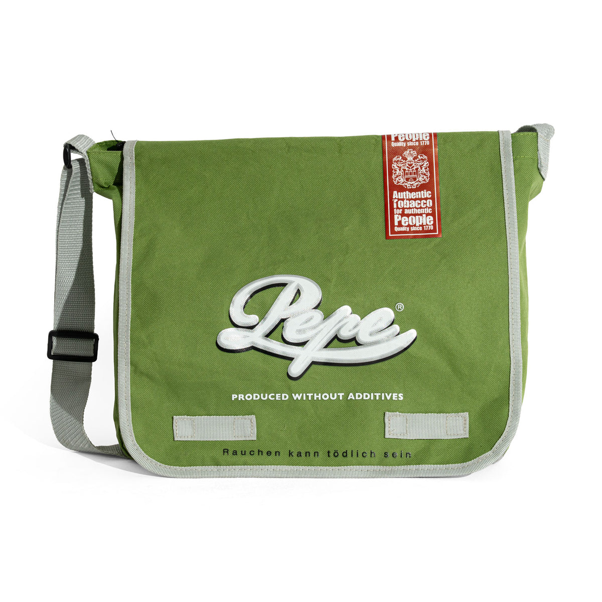 Pepe Tabacco Borsa a tracolla Borsa per laptop Borsa a spalla – Vista 2