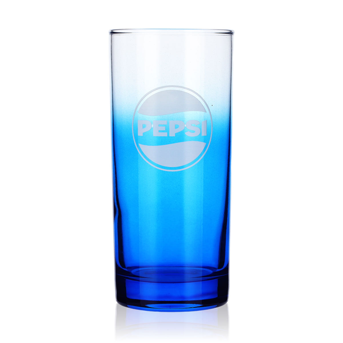 Pepsi Bicchiere in vetro Edizione speciale Cola Bicchieri 0,39 l Coca Cola Bicchiere da collezione blu