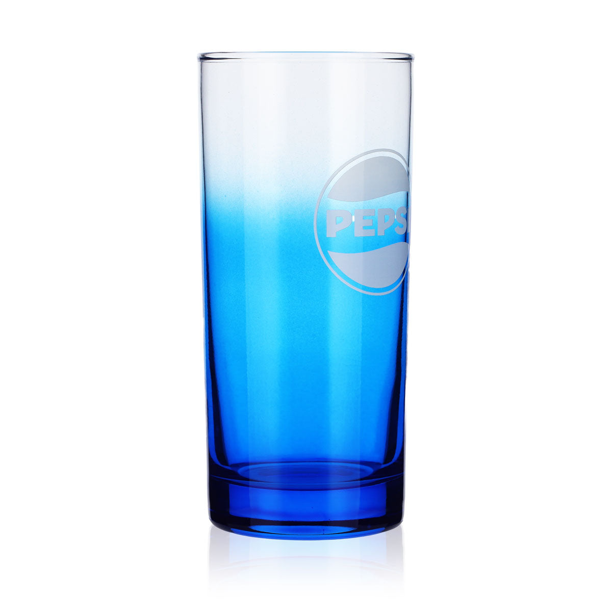 Pepsi Bicchiere in vetro Edizione speciale Cola Bicchieri 0,39 l Coca Cola Bicchiere da collezione blu – Vista 2