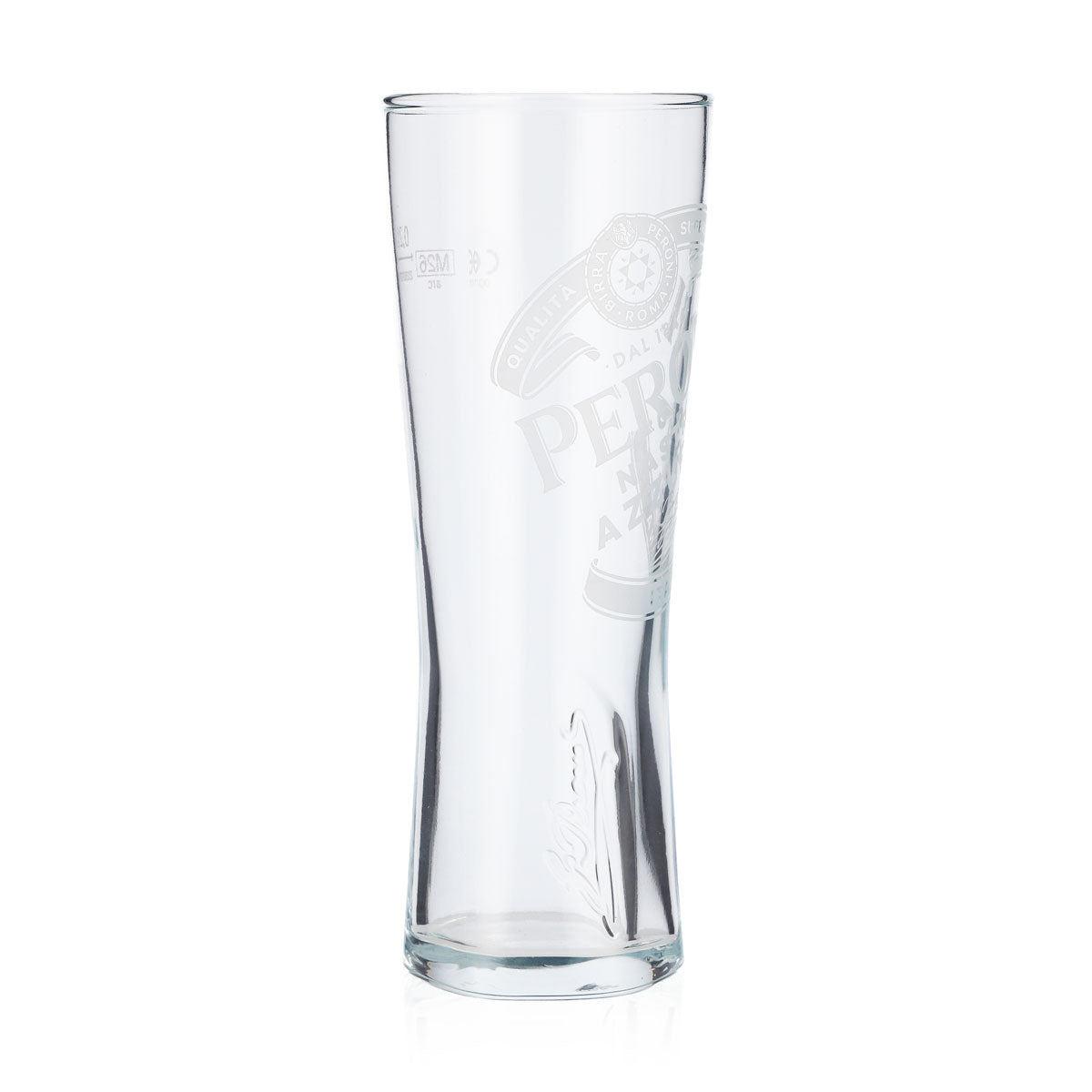Set da 6 bicchieri Peroni Nastro Azzurro da 0,2 l – Bicchiere a calice con rilievo Signature e graduazione – Vista 3