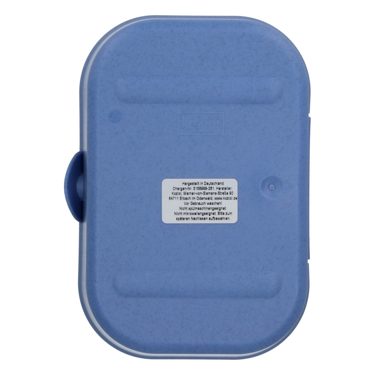 Philadelphia Koziol Contenitore per il pranzo, contenitore per il pane, scatola blu IMMER FÜR DICH DA in plastica – Vista 5