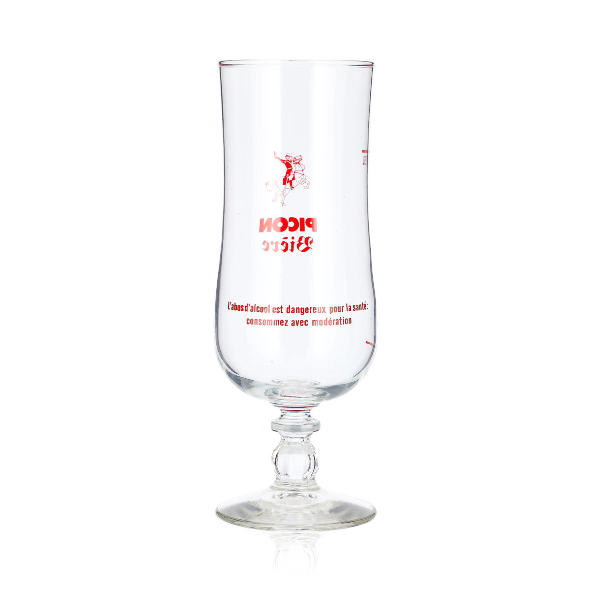 Bicchiere da birra Picon da 0,25 l, a forma di coppa, con logo rosso, Durobor Windsor – Vista 3