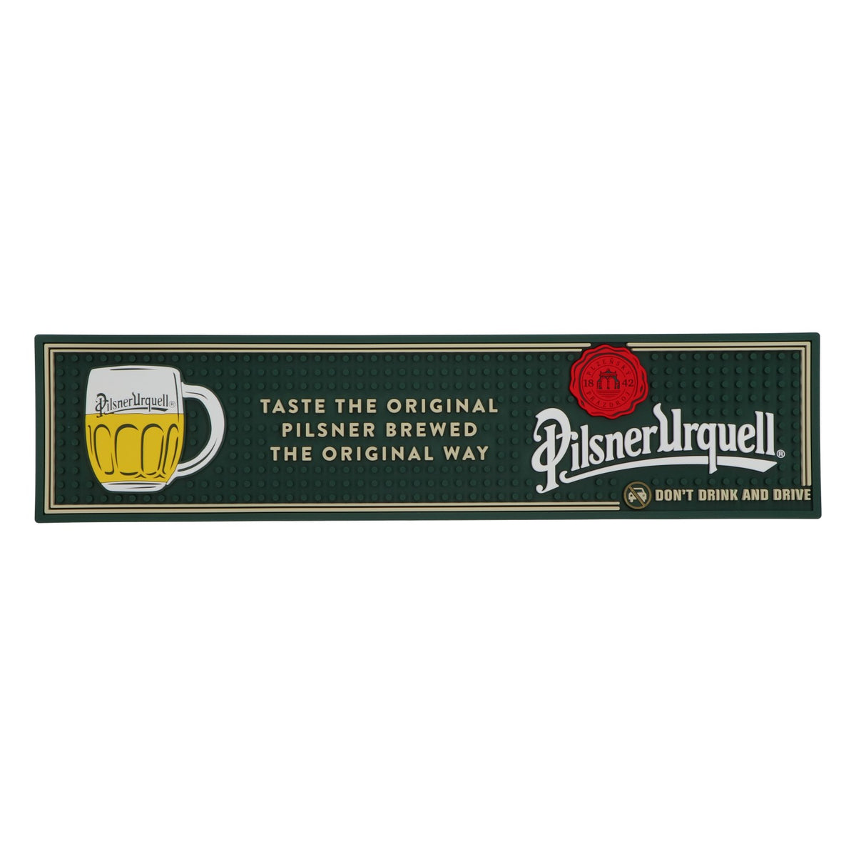 Tappetino da bar Pilsner Urquell 50x12 cm