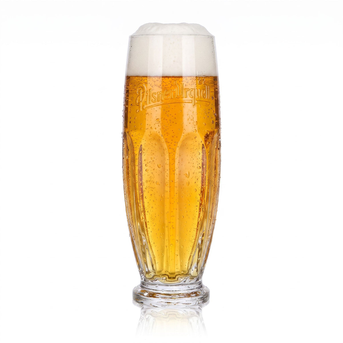 Bicchiere da birra Pilsner Urquell da 0,5 l, modello Original Tumblers con rilievo Sahm