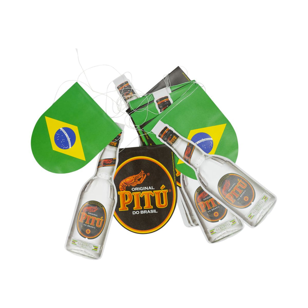 Pitu Ghirlanda bandierine  Ghirlanda bandiera brasiliana Decorazioni per feste Sala giochi Bar domestico